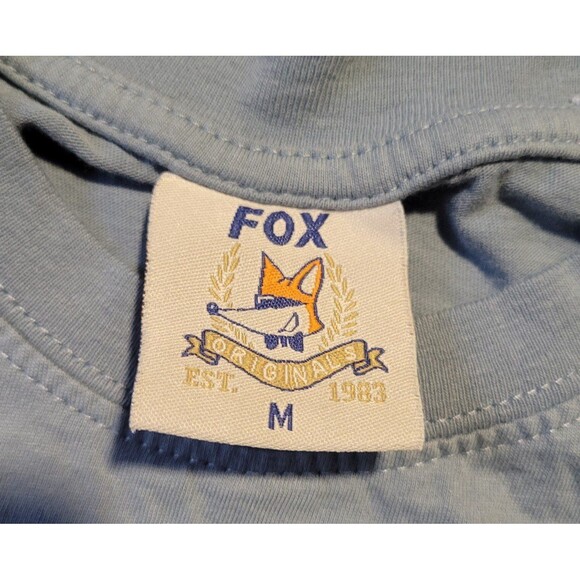 Amsterdam red light district Fox original t-shirt size Medium Light Blue - Picture 4 of 5